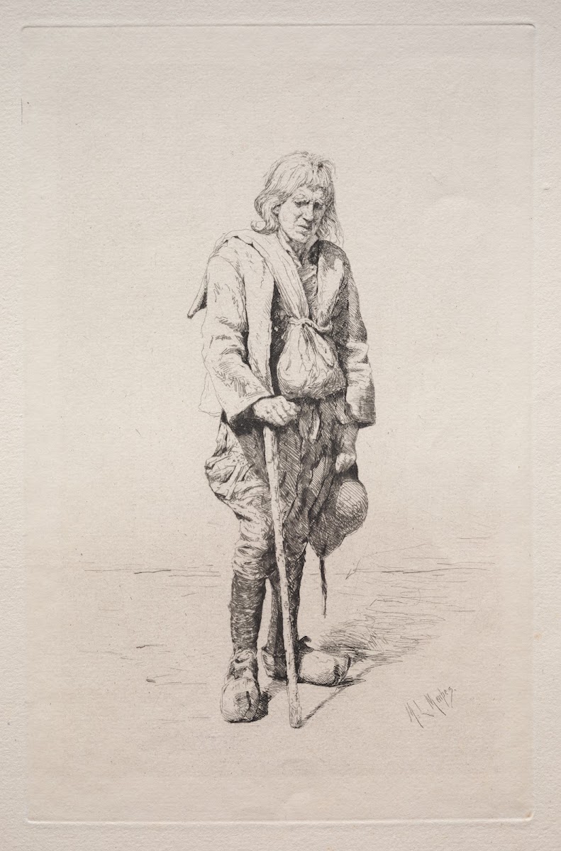 Man with Walking Stick
