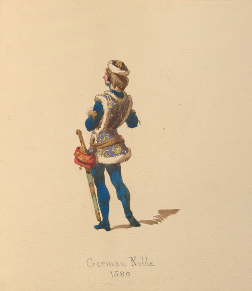 Sketches of costume Pl049 1842