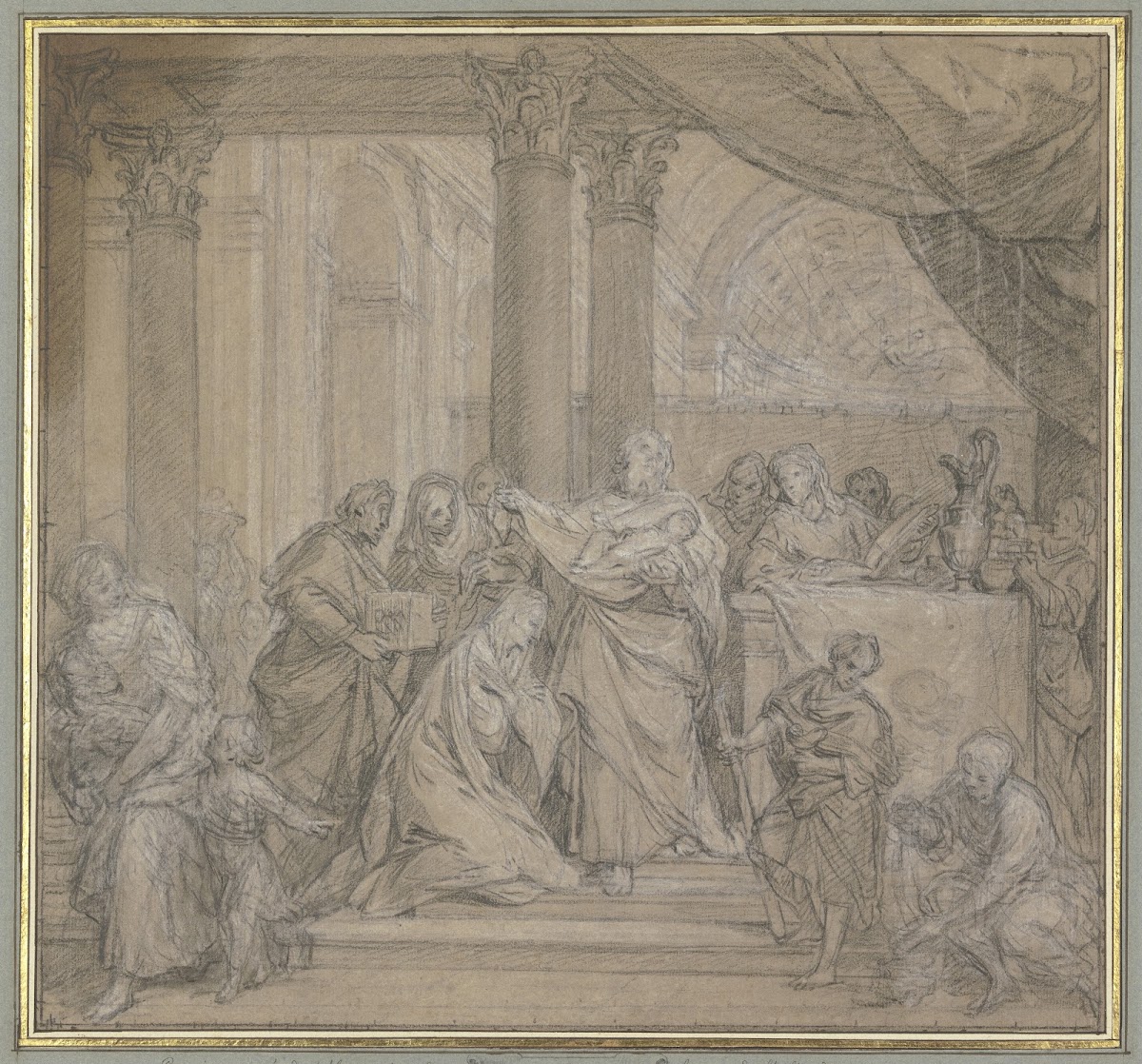 Presentation at the Temple 1715