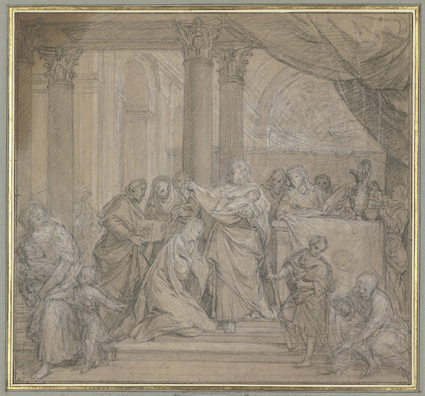 Presentation at the Temple 1715