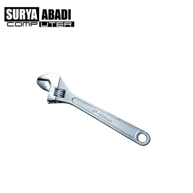 KUNCI INGGRIS ADJUSTABLE WRENCH 8 INCH