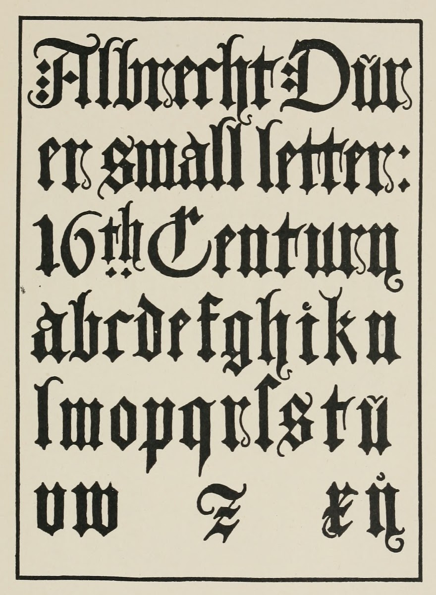 German Blackletters 2 1902