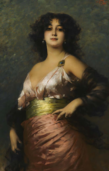 An Exotic Beauty 1900