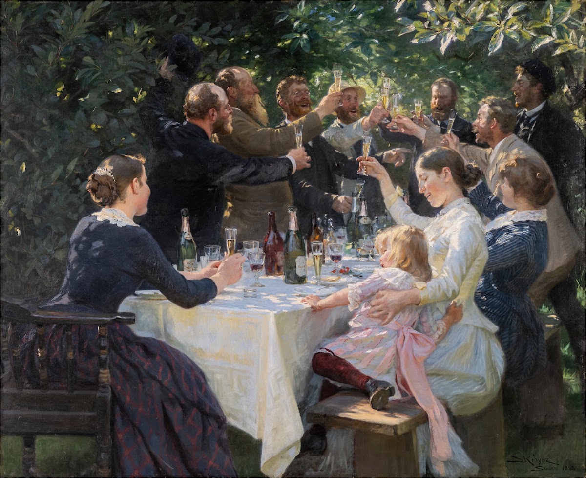 Hip Hip Hurrah Artists Party Skagen 1887 1888