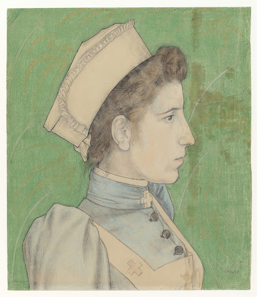 Portrait of Nurse Nelly 1894
