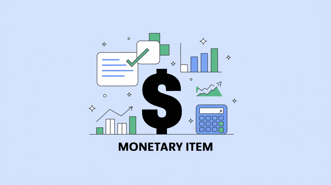 What is Monetary Item in Financial Accounting?