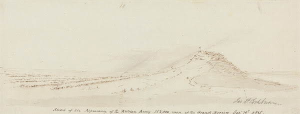 Sketch of the Appearance of the Russian Army 152000 Men at the Grand Review Sept