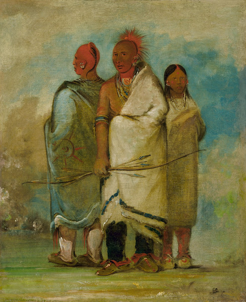 Three Fox Indians 1837 1839