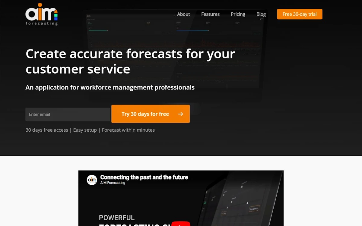 Captura de AIM Forecasting