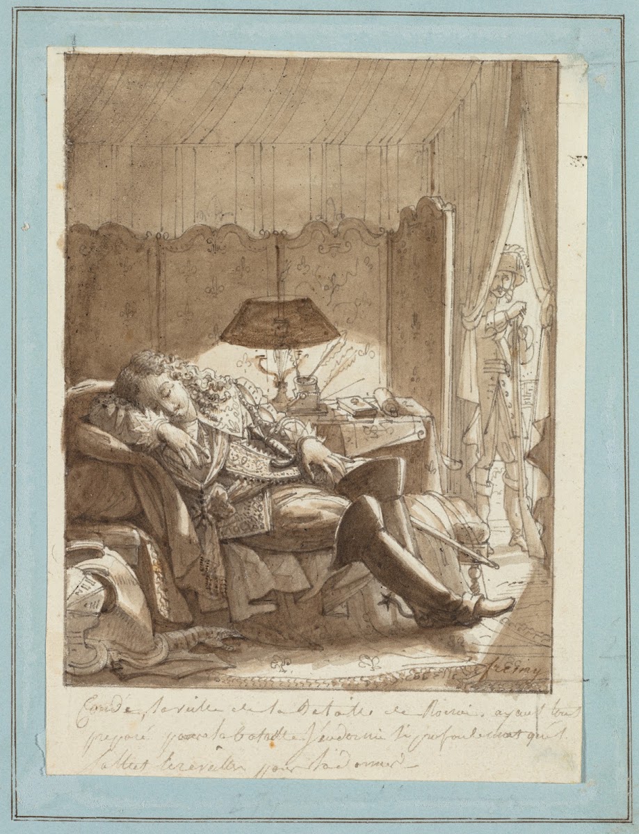 Le Sommeil du Grand Condé c 1817