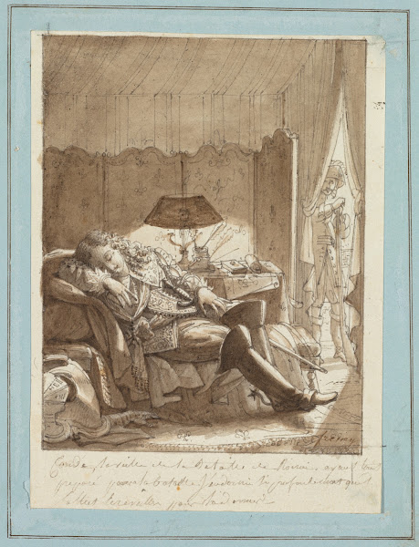 Le Sommeil du Grand Condé c 1817