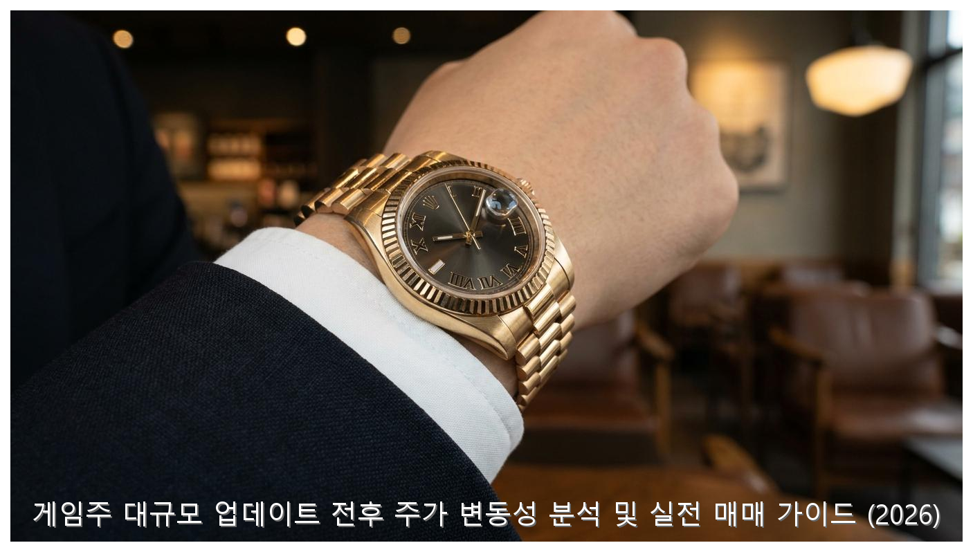 게임주 대규모 업데이트 전후 주가 변동성 분석 및 실전 매매 가이드 (2026) 핵심 안내 및 분석 인포그래픽 (4)