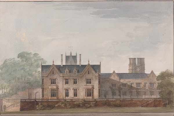 Lilleshall Shropshire South Elevation 1826