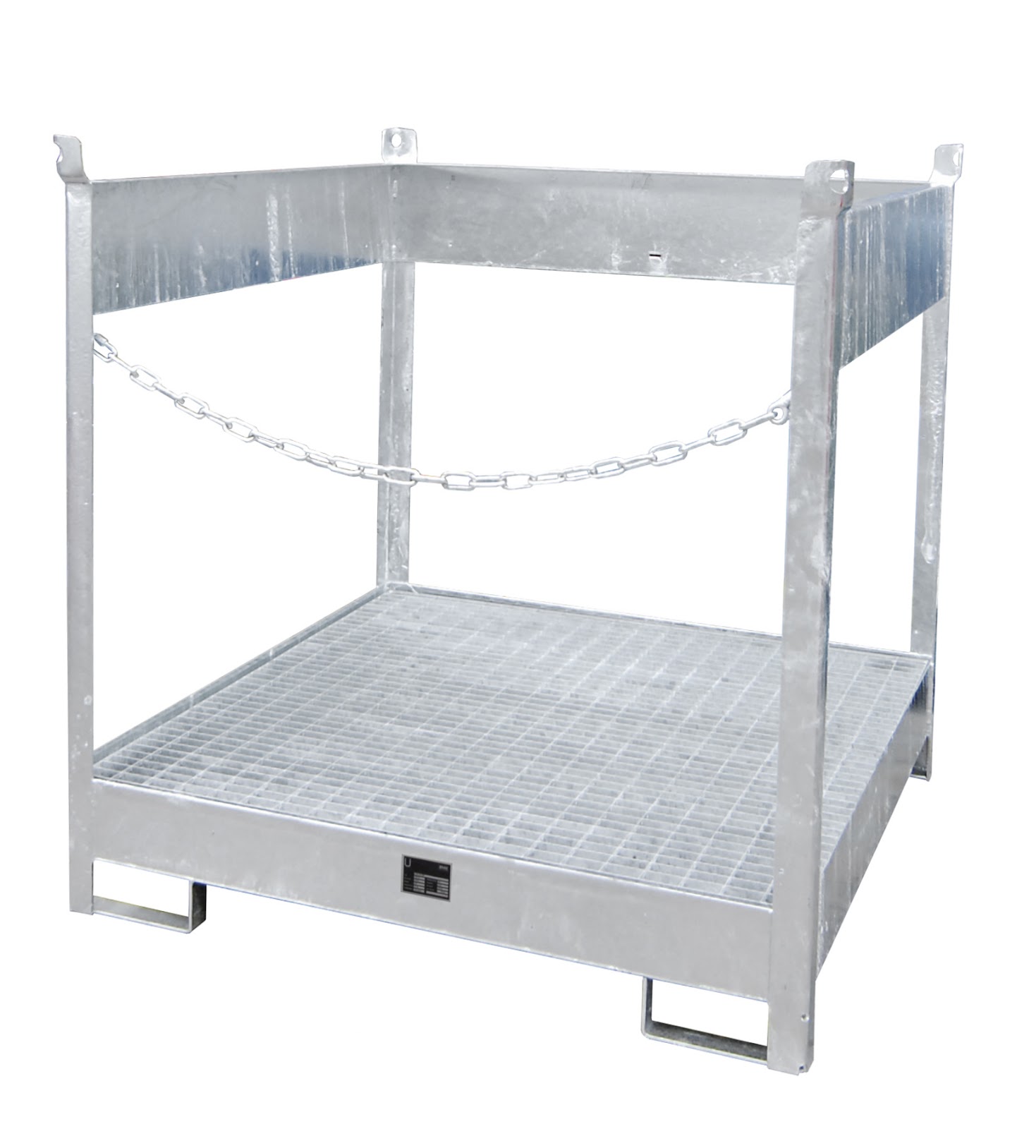 Vaten-stapelpallets FSP-4, vuurverzinkt