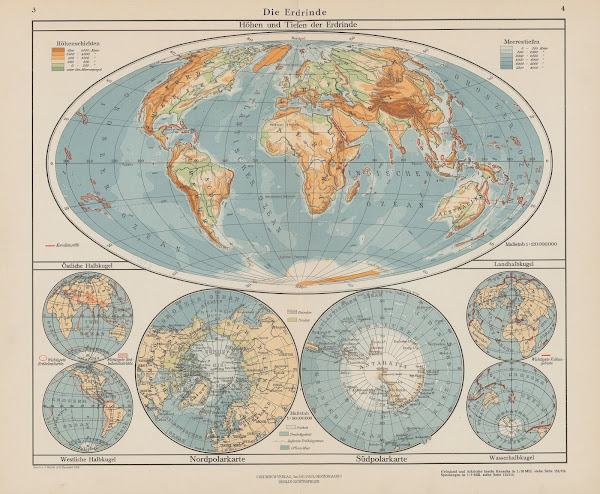Die Erdrinde  Hóhen und Tiefen der Erdrinde 1926
