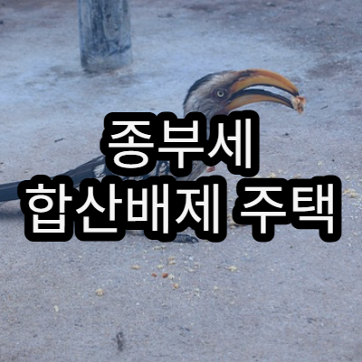 종부세 합산배제 주택 기준