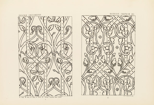 Outlines of ornament in the leading styles Pl46 1881