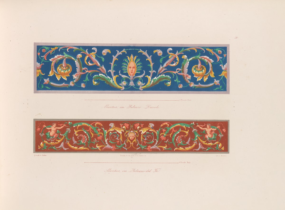 Ornamente aller klassischen Kunst Epochen nach den Originalien in ihren eigenthu