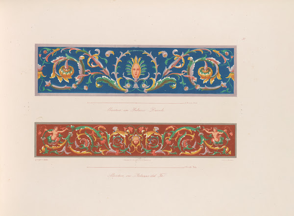 Ornamente aller klassischen Kunst Epochen nach den Originalien in ihren eigenthu