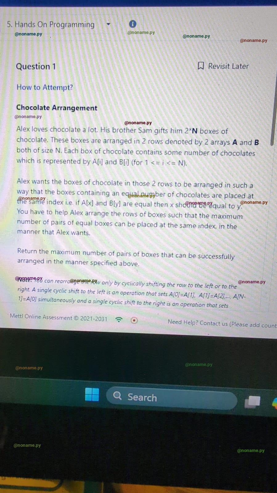 Question Image