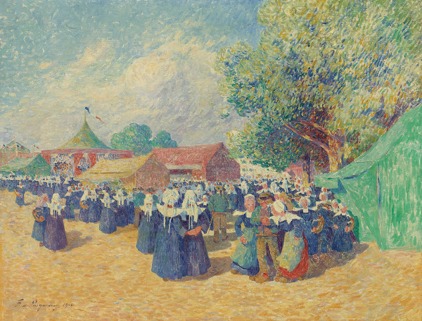 Fête Foraine En Bretagne 1900