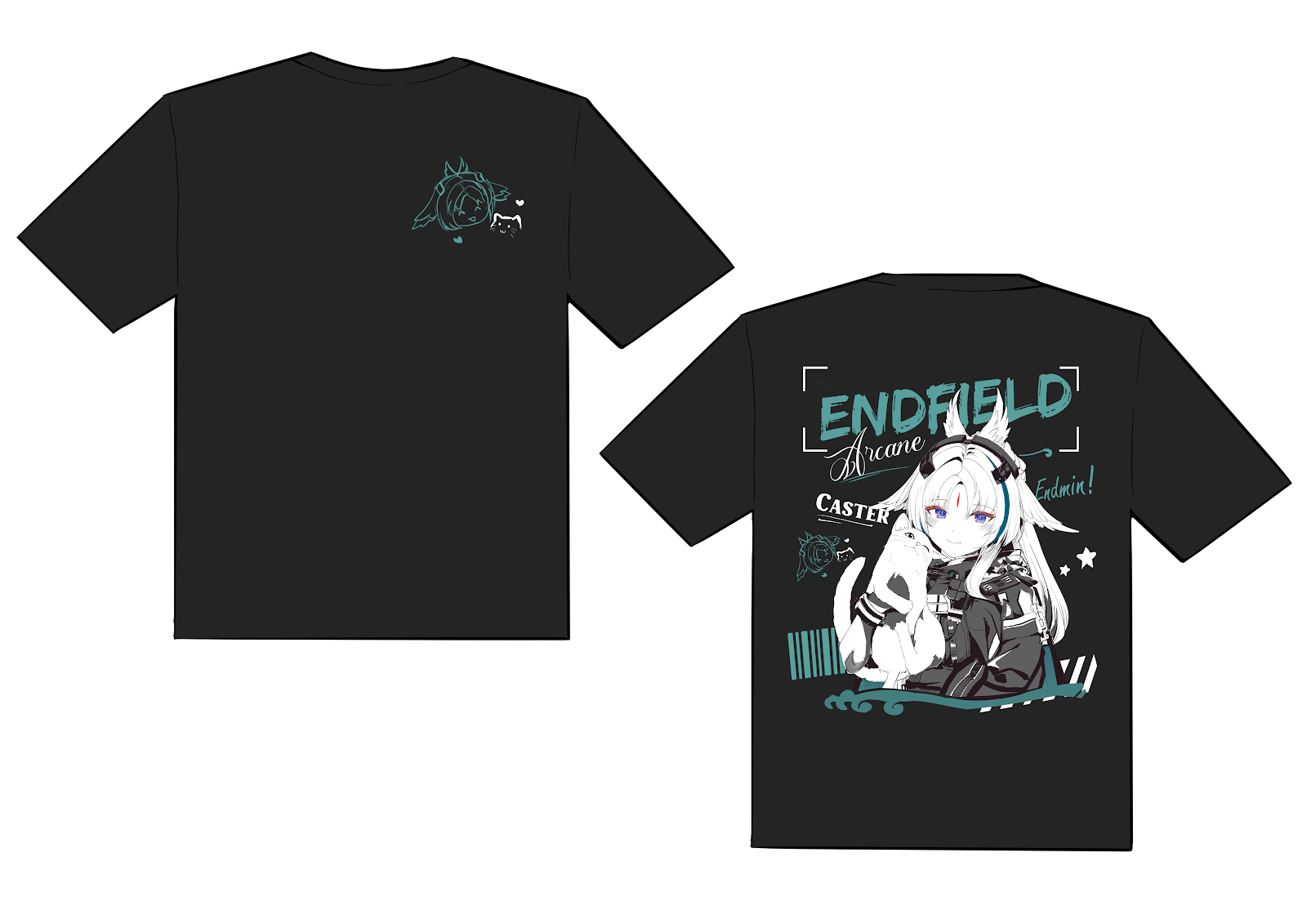 T-Shirt Arcane by Karbiter ( Yuki Azuya )
