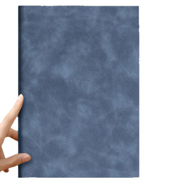 A5-Notizbuch, Echtleder, 100g Papier