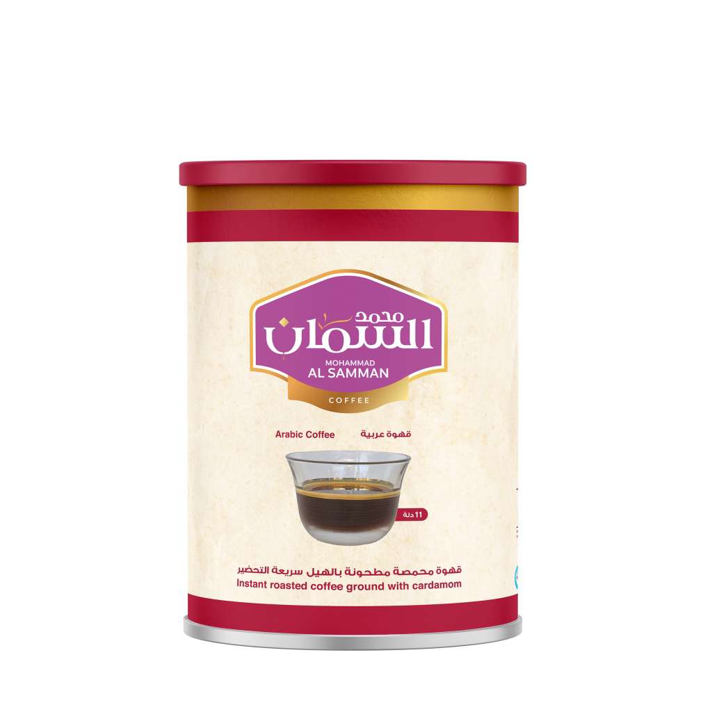 Al-Samman Instant Arabic Coffee W/Cardamom 12X350G