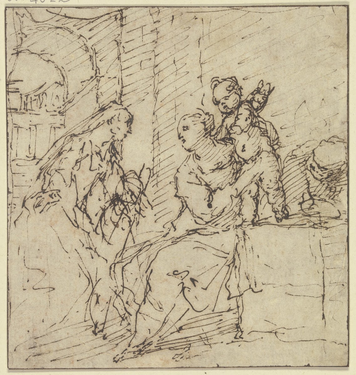 Die Heilige Familie mit der Heiligen Katharina