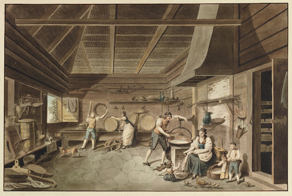 LInterieur dun Chalet dans le Simmenthal 1803