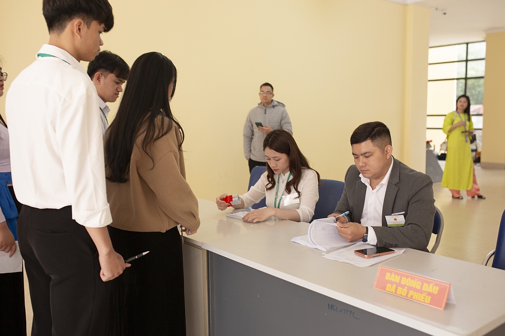 Trường Đại học Tây Bắc phối hợp tổ chức thành công bầu cử Đại biểu Quốc hội khoá XVI và Hội đồng nhân dân các cấp nhiệm kỳ 2026 - 2031