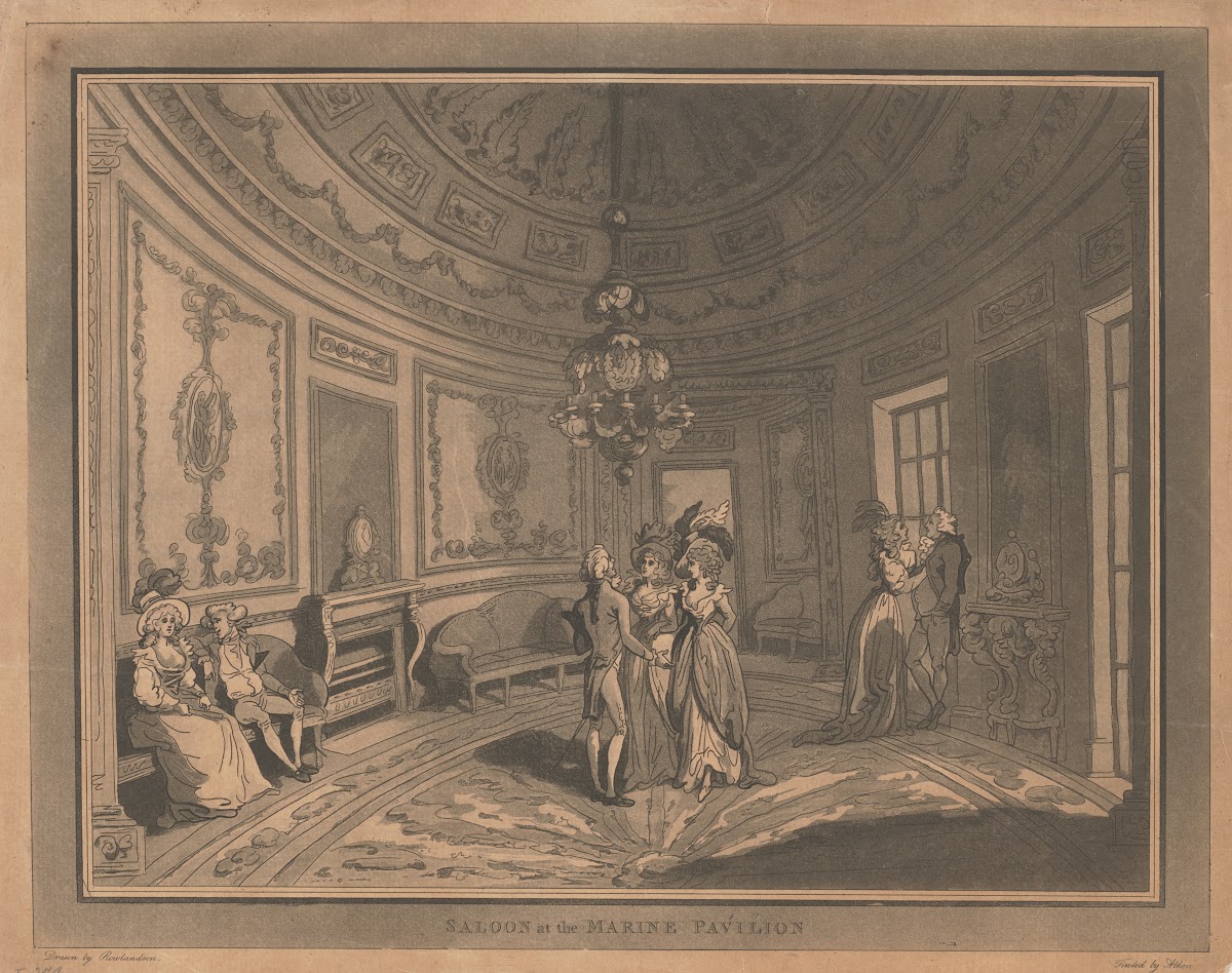 Saloon At The Marine Pavilion 1790