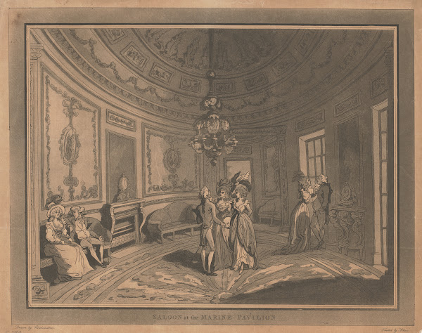 Saloon At The Marine Pavilion 1790