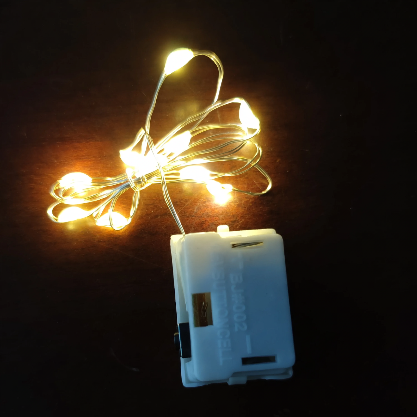 LED-Kupferdraht-Lichterkette, 3 m, 30 LEDs
