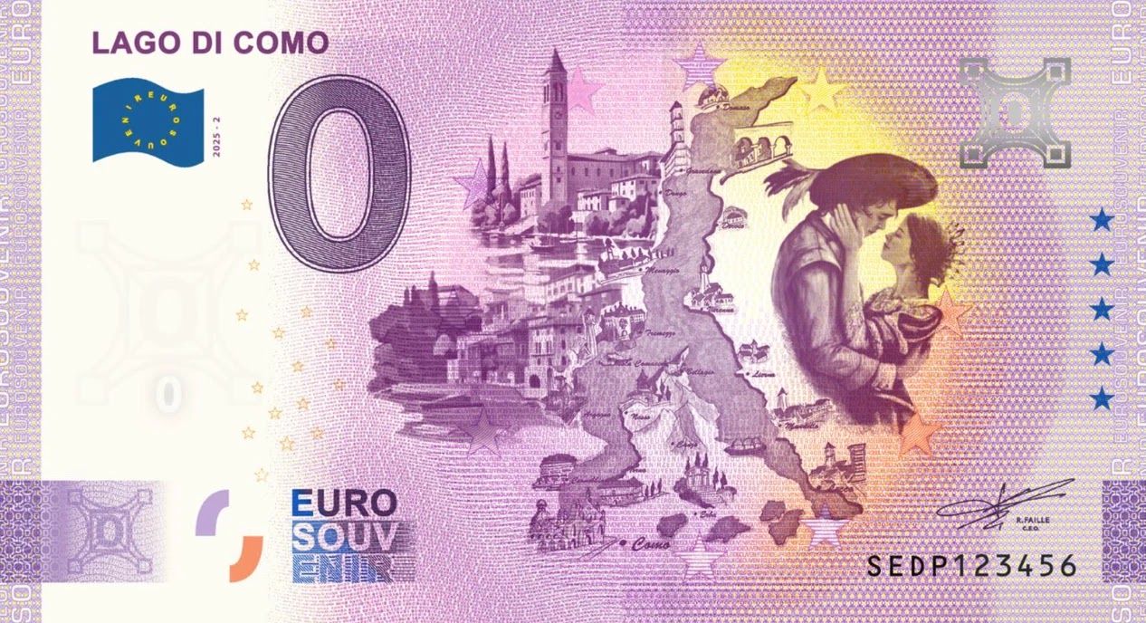 Billet 0€ LAGO DI COMO