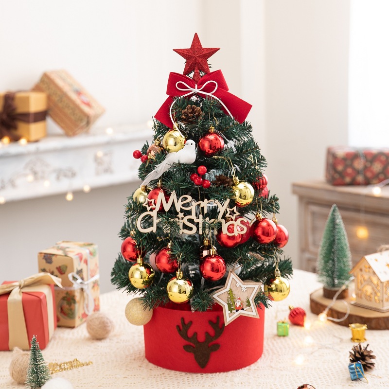 Mini Christmas tree, PVC, 45 cm or 60 cm