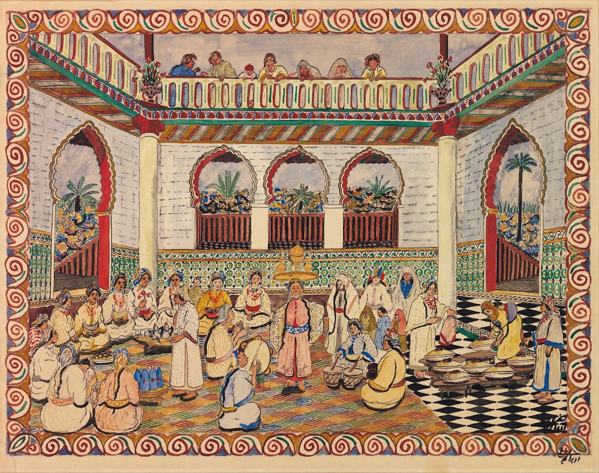Festival Scene 1800