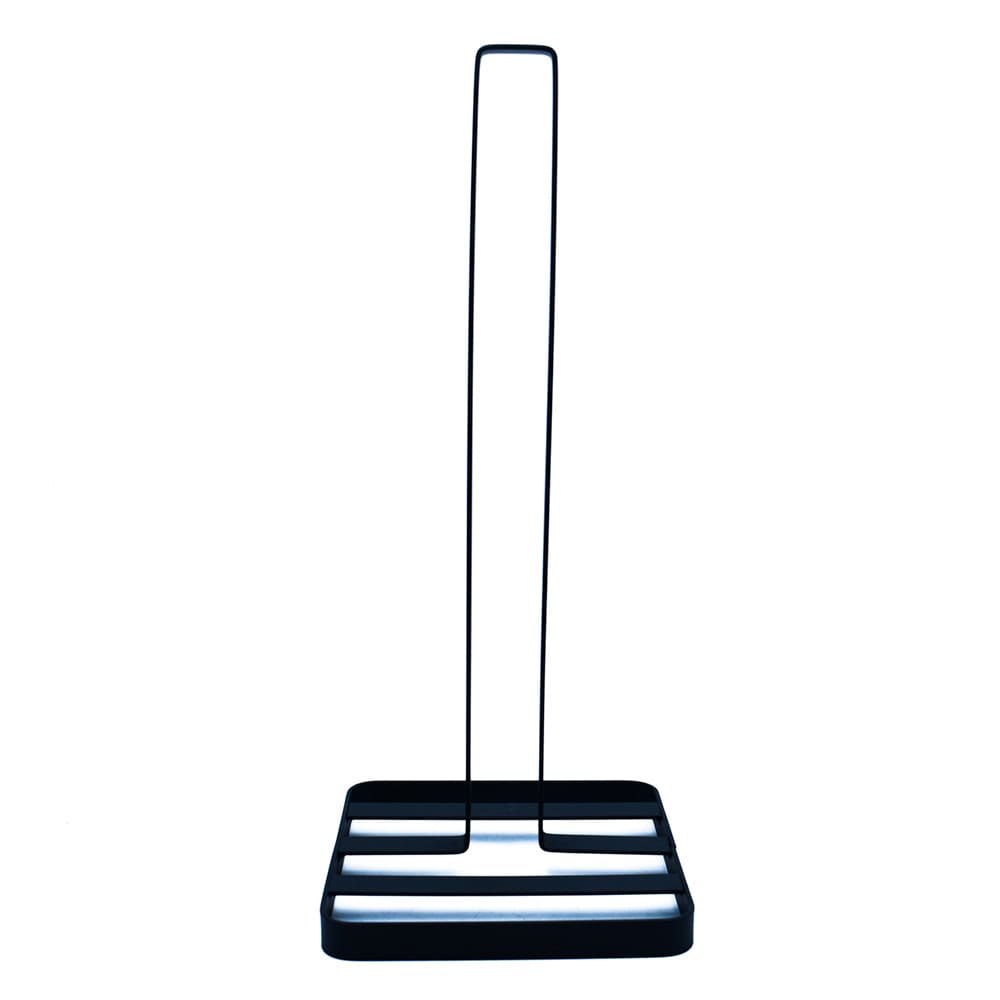 Portarrollos de metal Top Choice™ color negro