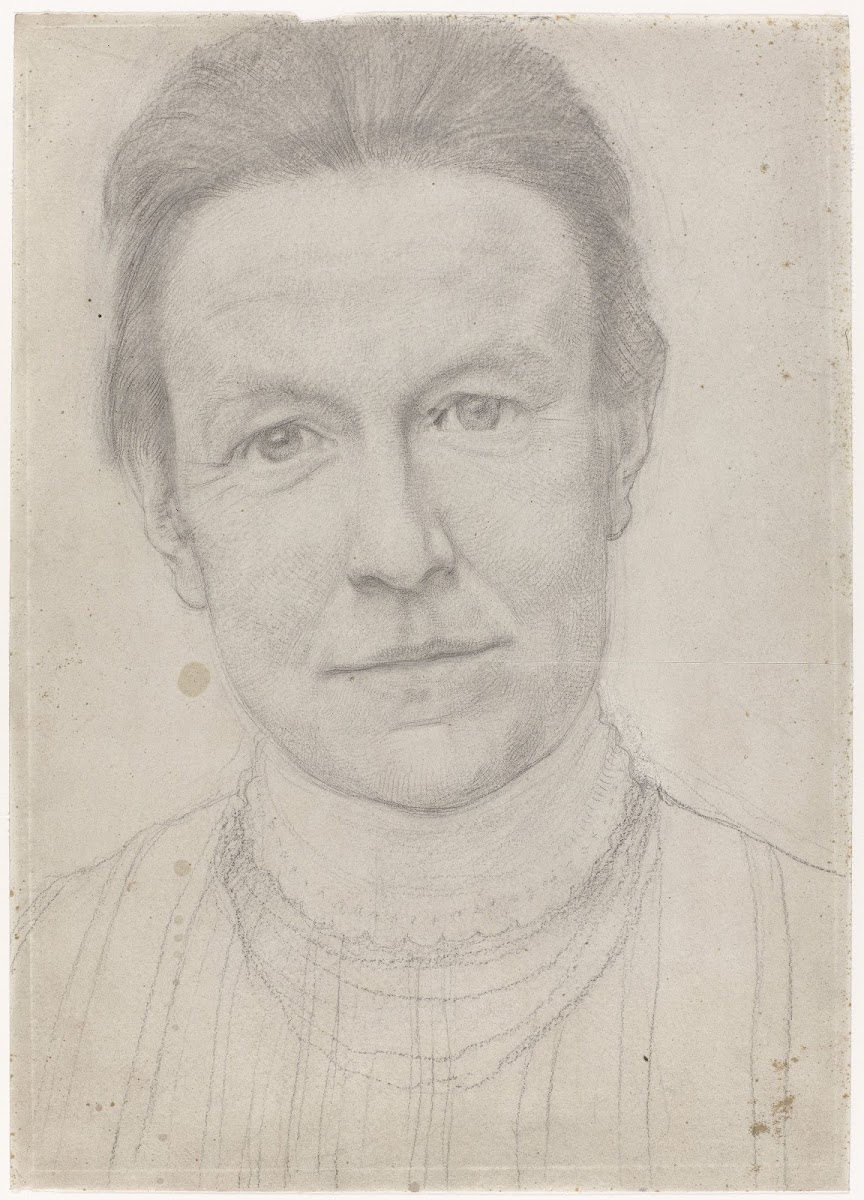 Portret van Mevrouw JH Derkinderen Besier 1869   1925