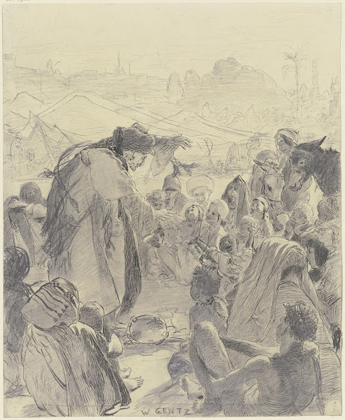 Storyteller near Cairo 1878