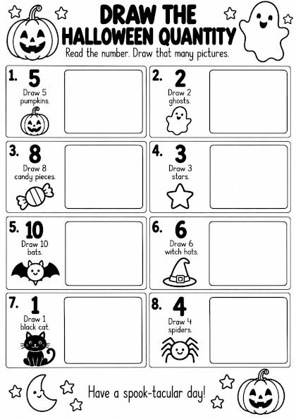 Draw the Halloween Quantity