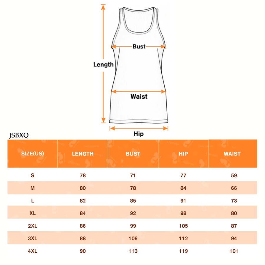 AOP Women's tight-fitting vest dress