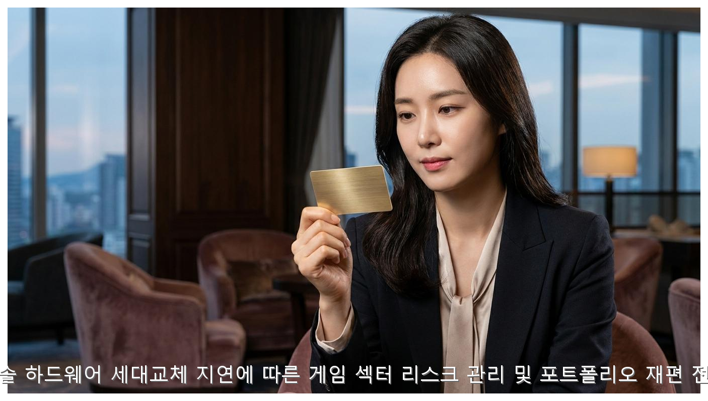 콘솔 하드웨어 세대교체 지연에 따른 게임 섹터 리스크 관리 및 포트폴리오 재편 전략 핵심 안내 및 분석 인포그래픽 (4)