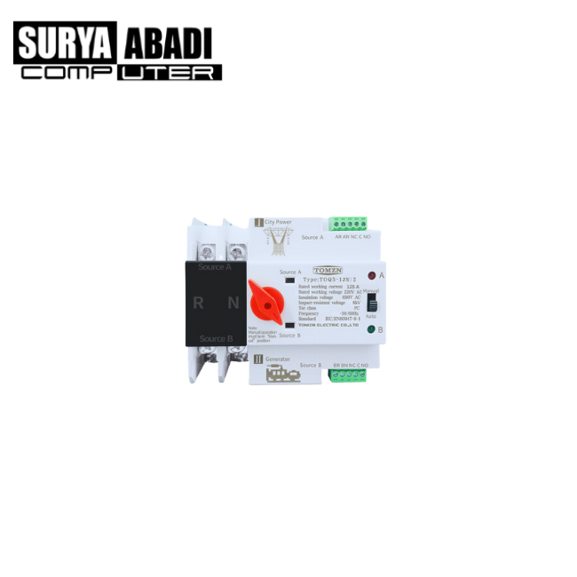 ATS TOMZN UNINTERUPTED 125A 2 PHASE