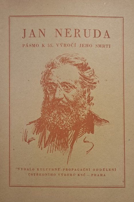Jan Neruda Pásmo k 55. výročí jeho smrti