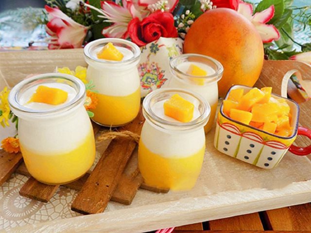Panna Cotta Vị Xoài