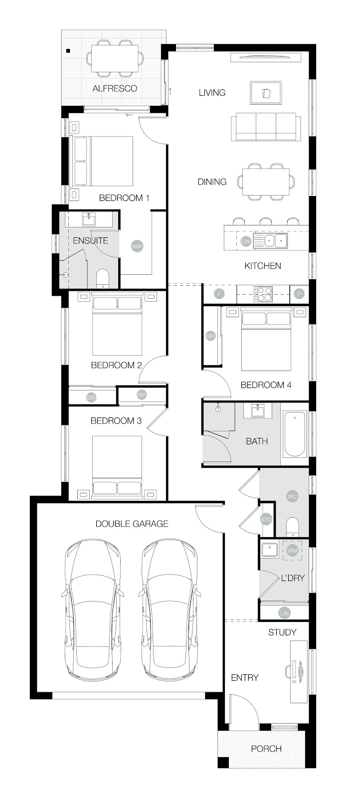 House and Land Investment Property in Joyner, QLD (4.42% Yield) | Aus Investment Properties - Floor Plan 1