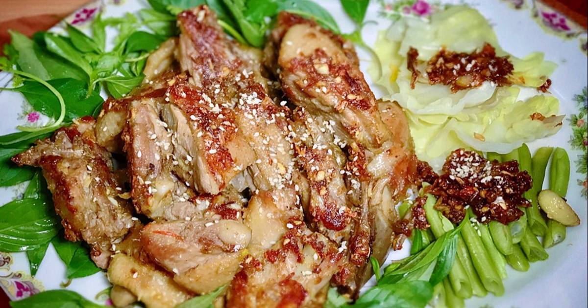 Vịt cháy tỏi riềng