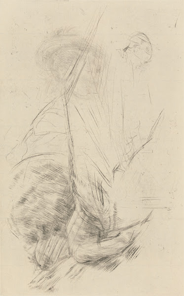 A Child on a Couch No 1 between 1873 and 1875