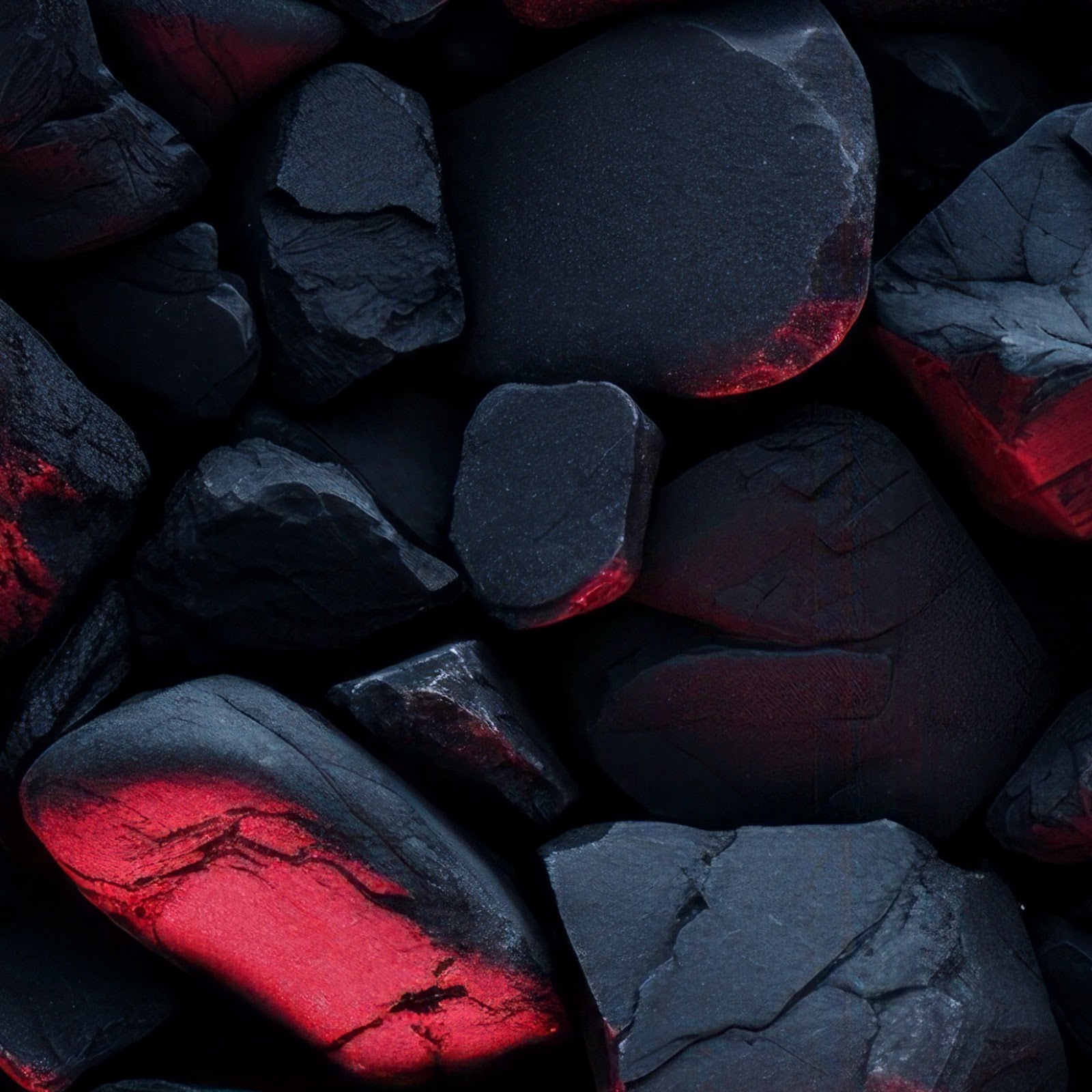 Download Rocks, Dark, Red, Lava Full HD iPhone